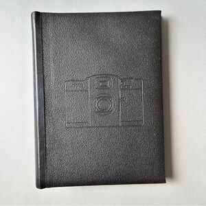 Lomography Black Embossed Photo Album LOMO Camera Design Blank Analog Photograph